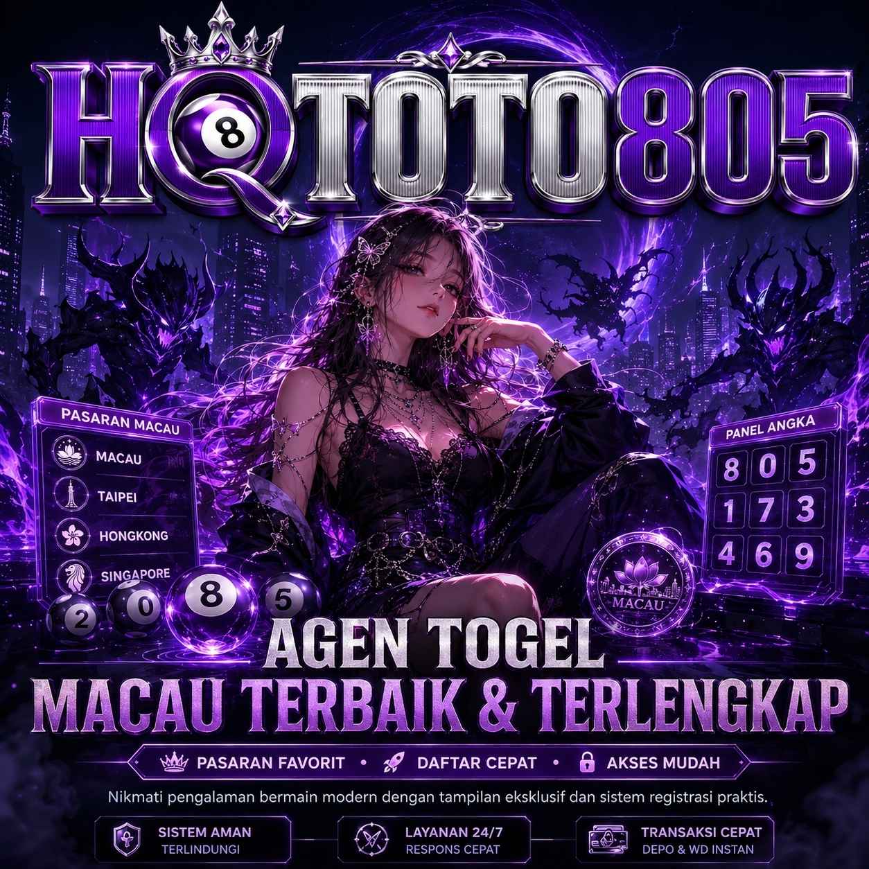 HQTOTO805 - Agen Togel Macau Terbaik & Terlengkap